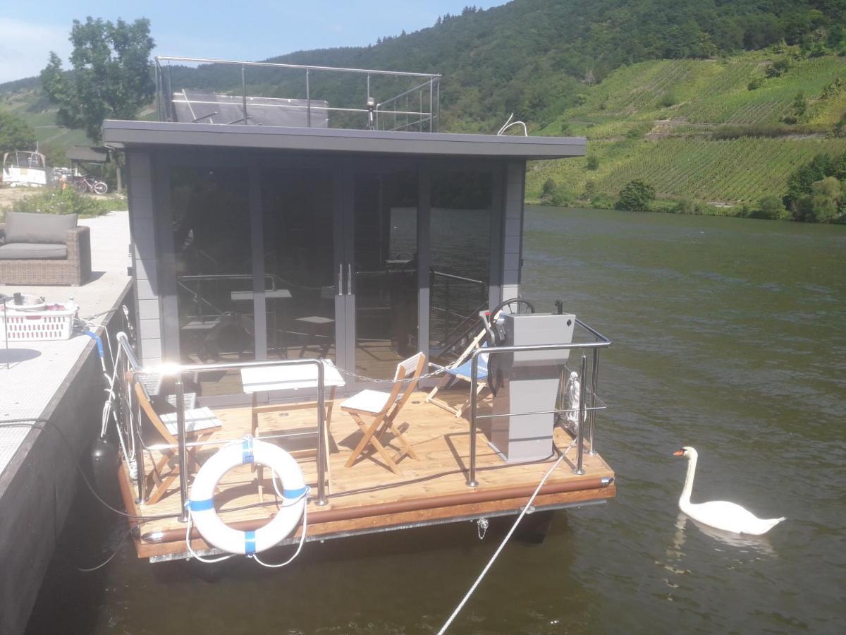 Отель Hausboot Moselrose In Poelich Polich Экстерьер фото