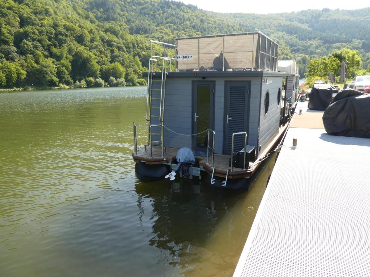 Отель Hausboot Moselrose In Poelich Polich Экстерьер фото