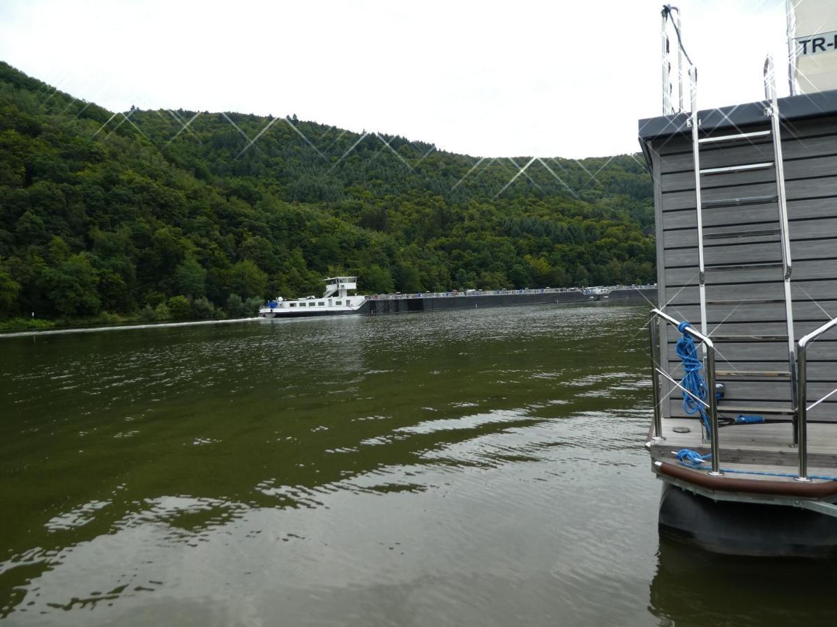 Отель Hausboot Moselrose In Poelich Polich Экстерьер фото