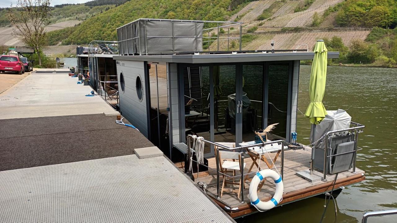 Отель Hausboot Moselrose In Poelich Polich Экстерьер фото